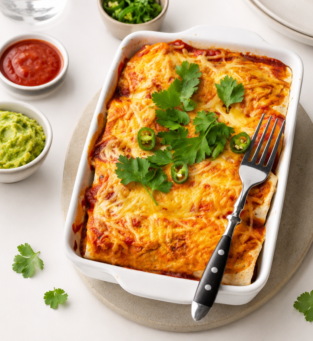 Mexican Beef Enchilada