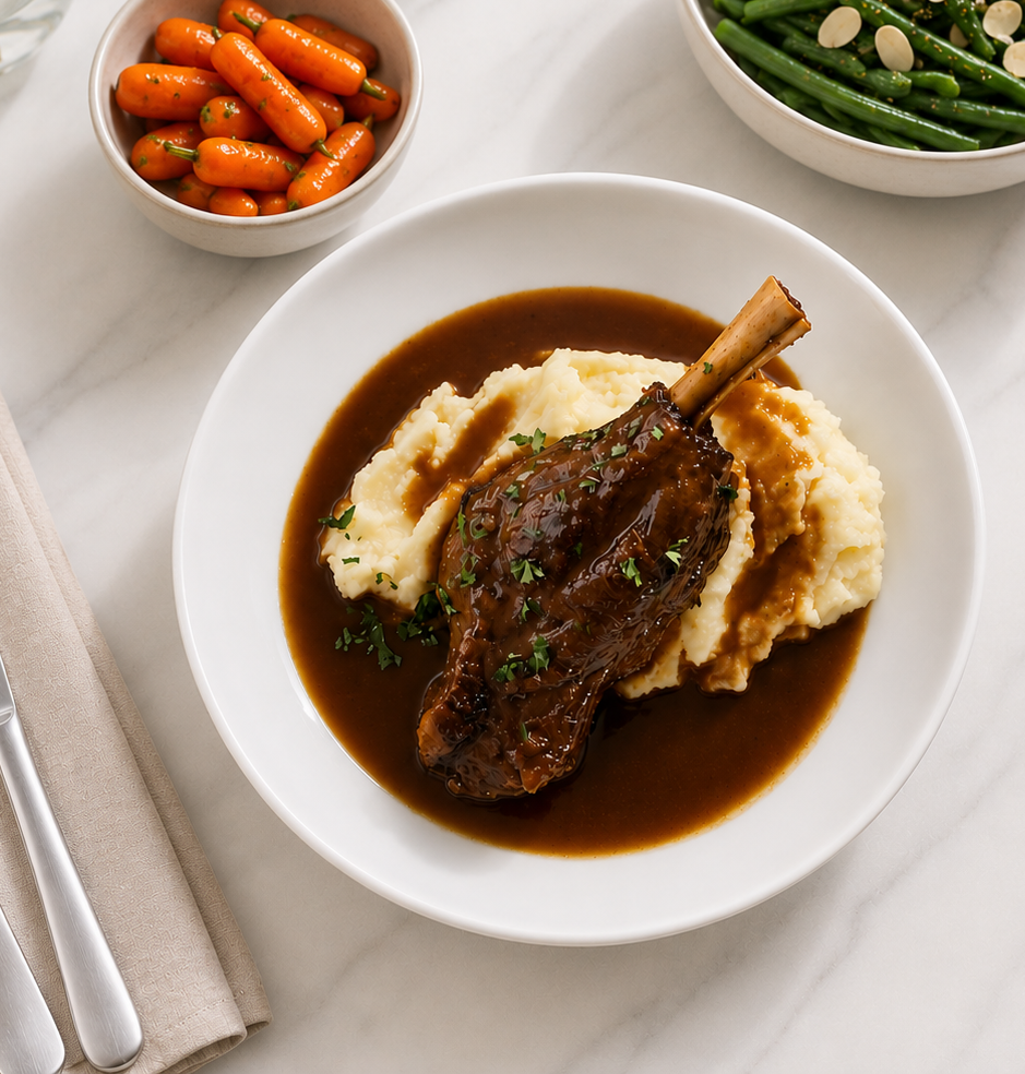 Sunday Roast Lamb Shanks