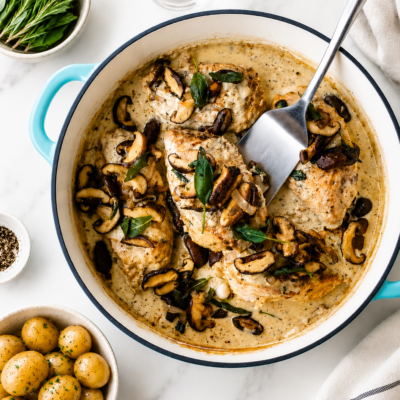 Gorgonzola Walnut Chicken