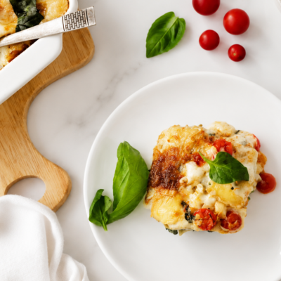 Chicken & Basil Pesto Lasagne